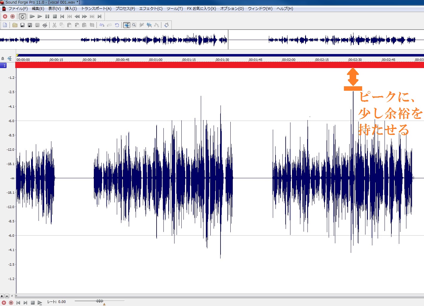 歌の波形 音量 はどのくらいの大きさがいいの 歌ってみたを10倍良くする方法